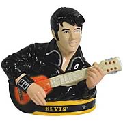 Elvis Presley with Guitar Cookie Jar, Not Mint